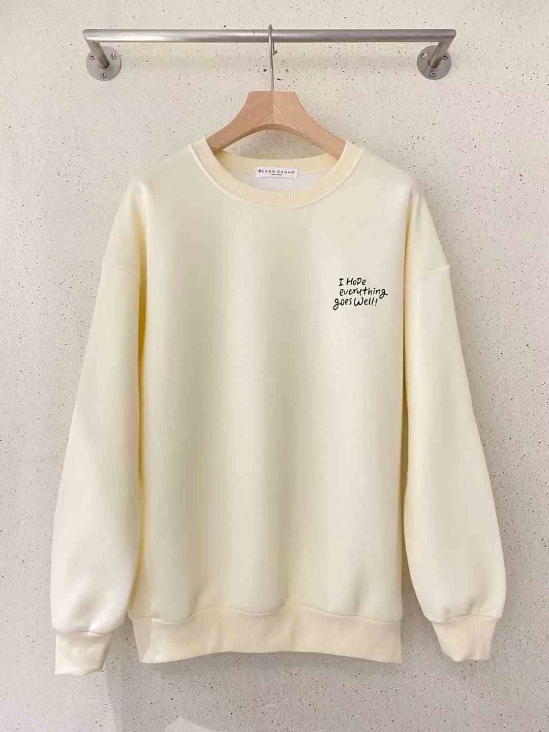 BLACK SUGAR-블랙슈가-T東大門㊣實拍女士新品25秋冬衛衣BLACK SUGAR衛衣