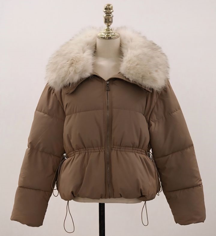 FEMME東大門㊣直郵女士新款休閑人氣25秋冬推薦真品短款棉服FEMME短款棉服