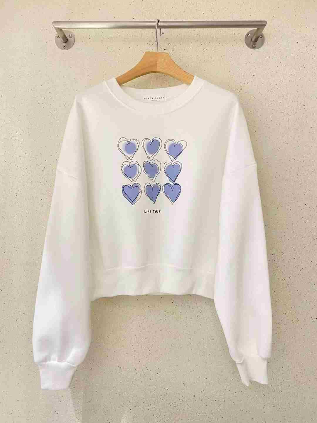 BLACK SUGAR-블랙슈가-T韓國代購㊣女裝新款職業人氣衛衣BLACK SUGAR衛衣