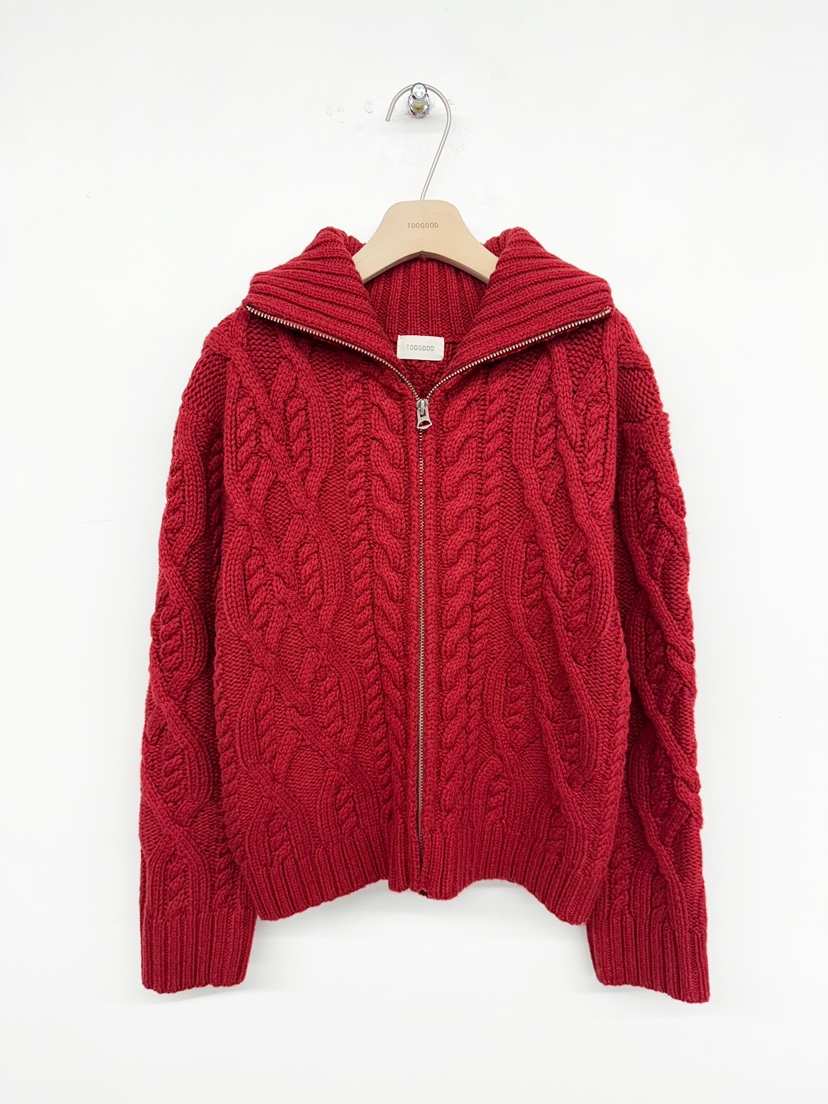 TOOGOOD東大門㊣實拍女裝新款推薦休閑25秋冬熱賣人氣毛衣拉鏈TOOGOOD毛衣