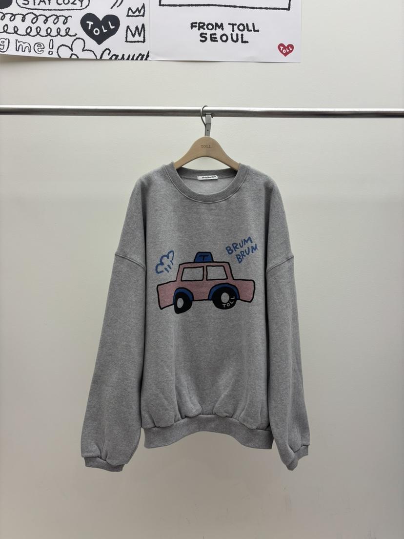 TOLL東大門㊣代購女士新品推薦熱賣休閑職業人氣25秋冬衛衣TOLL衛衣