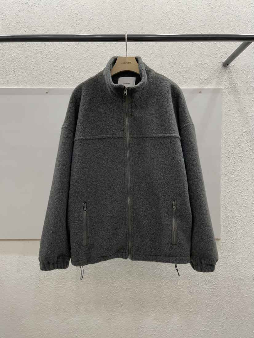 EGGPLANT韓國直郵㊣女裝新品熱賣休閑25秋冬職業夾克毛絨羊毛EGGPLANT夾克