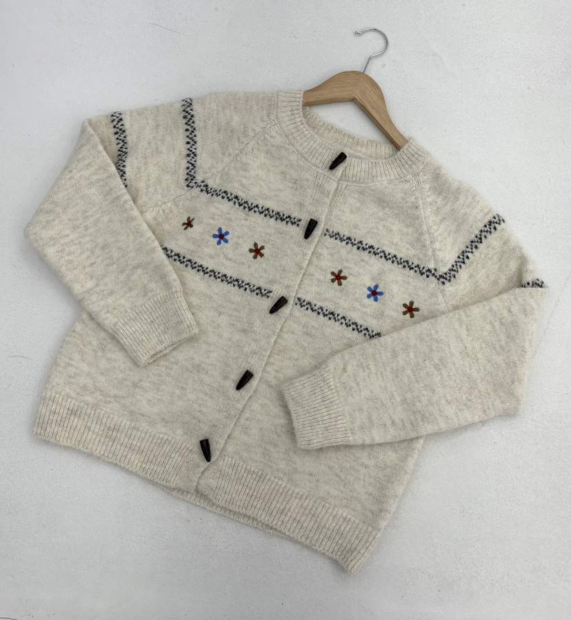 JMIND韓國直郵㊣女裝新品熱賣職業時尚休閑推薦人氣針織衫刺繡JMIND針織衫