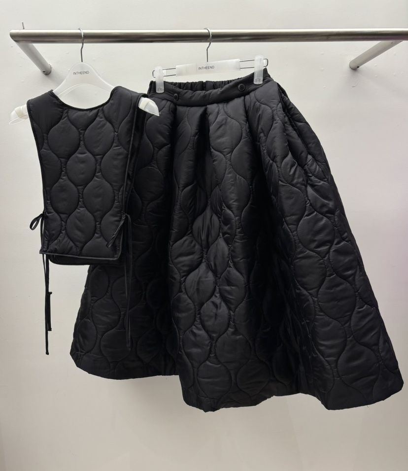 INTHEEND東大門㊣代購女裝新品25秋冬推薦休閑套裝套裝絎縫INTHEEND套裝