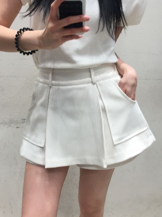 mars東大門㊣實拍女士新品25秋冬休閑人氣熱賣裙褲不含腰帶mars裙褲