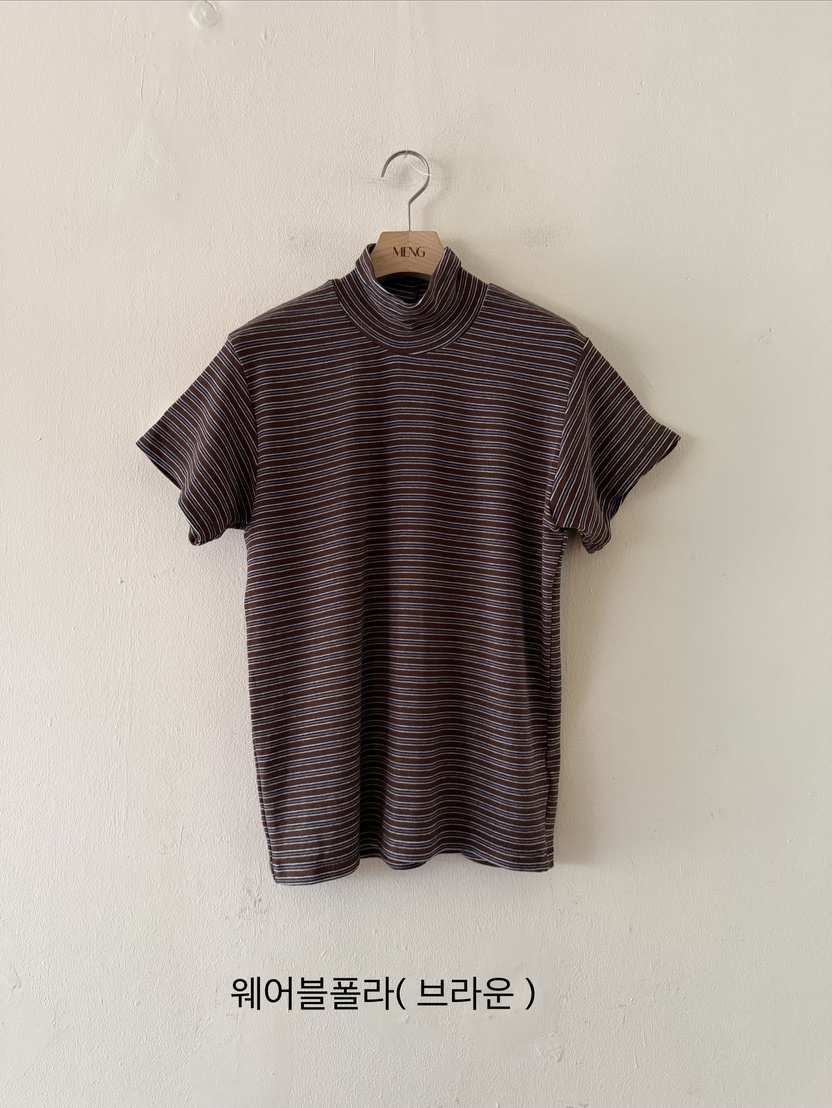 MENG韓國直郵㊣女裝新款熱賣休閑推薦25秋冬人氣職業時尚T恤MENGT恤