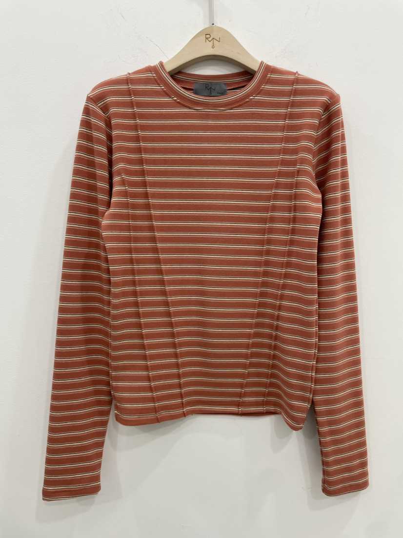 REIZ東大門㊣代購女裝新款推薦職業人氣熱賣休閑25秋冬長袖T恤REIZ長袖T恤