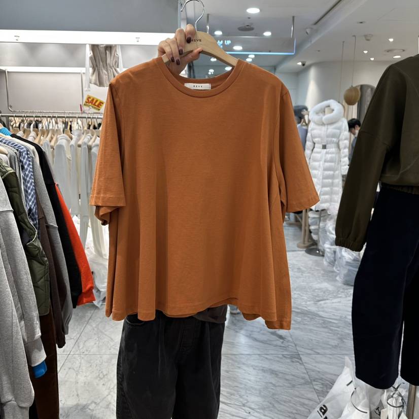 REVE-L東大門㊣代購女裝新品休閑推薦25秋冬人氣熱賣時尚T恤REVE-LT恤