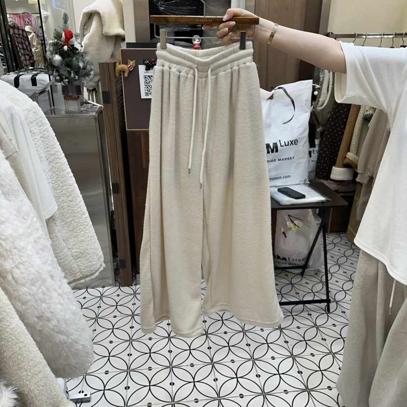 BAMBOLINA東大門㊣實拍女裝新款時尚職業熱賣推薦25秋冬休閑褲BAMBOLINA休閑褲