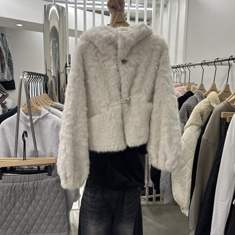 VENEFIT東大門㊣實拍女裝新款25秋冬推薦時尚熱賣職業短款大衣VENEFIT/JENNIE短款大衣