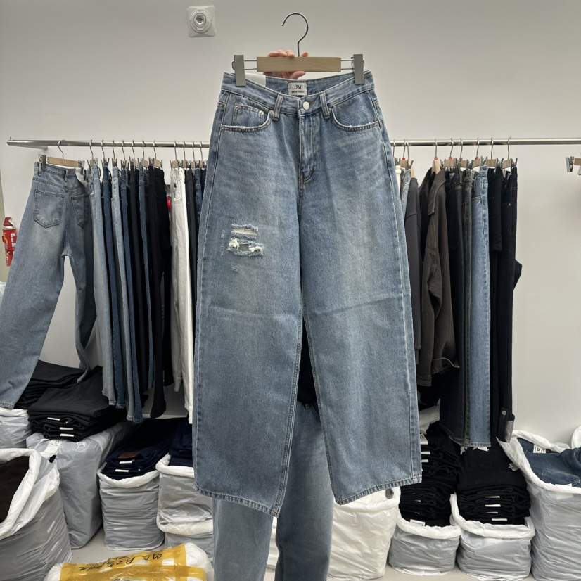 PAI東大門㊣直郵女裝新品職業推薦休閑時尚25秋冬人氣牛仔褲[PΛi]_PAi牛仔褲