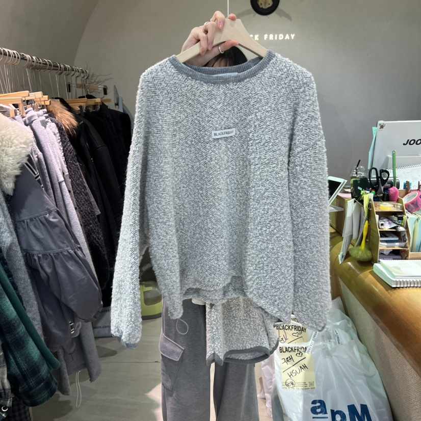 BLACKFRIDAY韓國直郵㊣女裝新款推薦職業25秋冬休閑熱賣衛衣BLACK FRIDAY衛衣