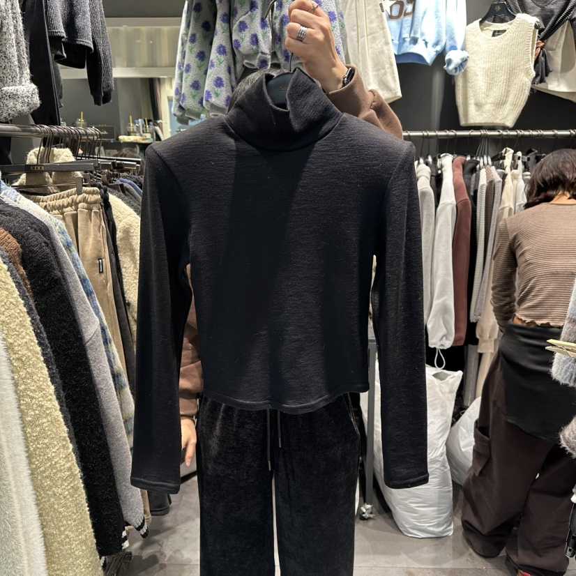 LONE STAR韓國直郵㊣女裝新款休閑推薦時尚人氣25秋冬長袖T恤LONE STAR長袖T恤