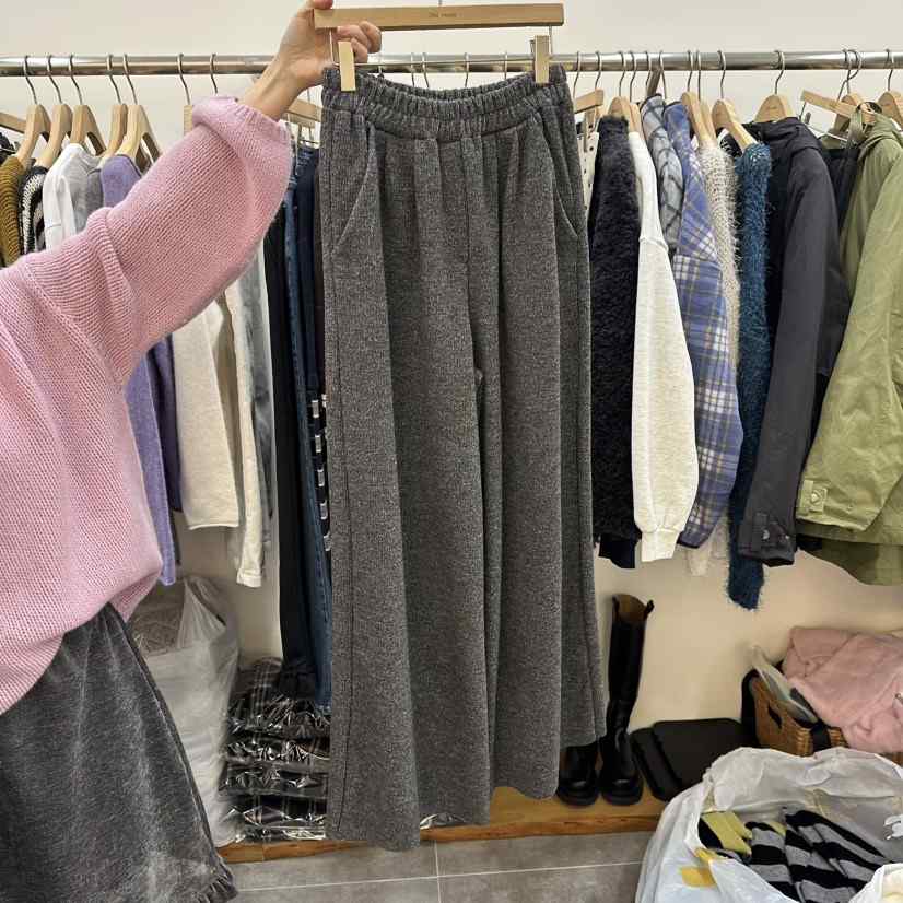 DELIGHT-L韓國直郵㊣女士新款人氣推薦25秋冬休閑休閑褲羊毛DELIGHT-L休閑褲