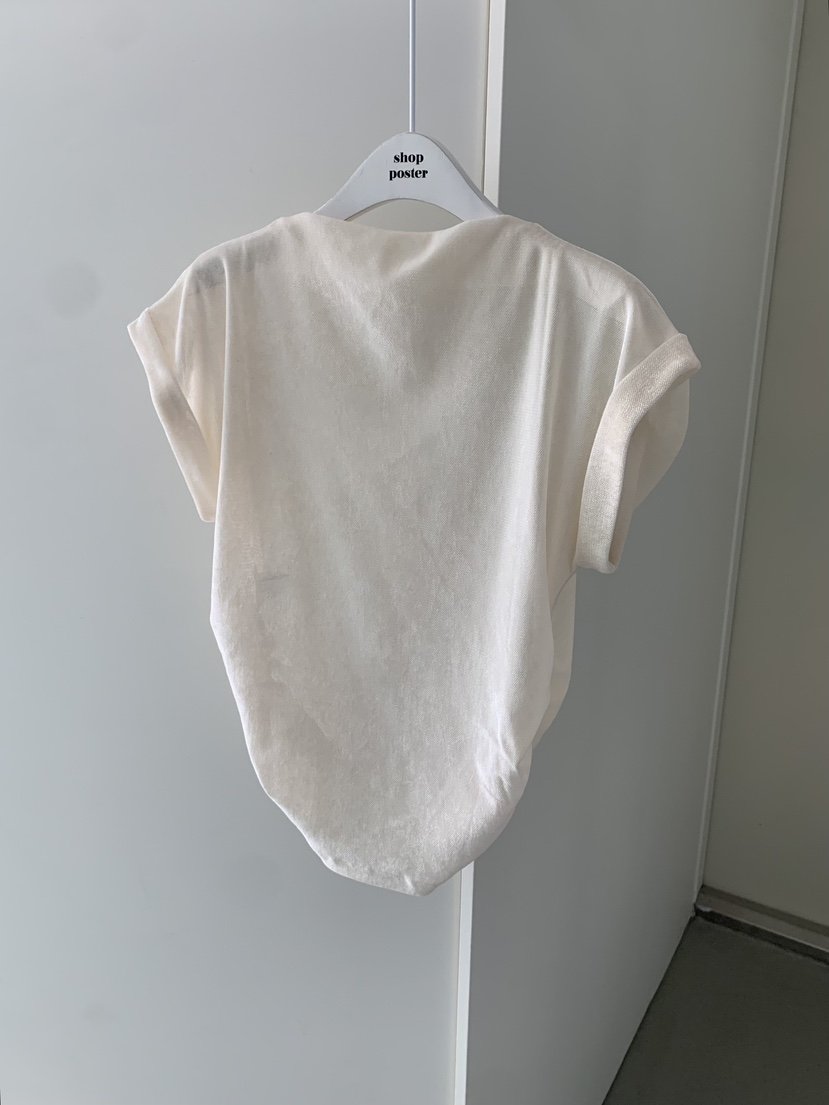 SHOP POSTER東大門㊣實拍女裝新品職業熱賣推薦25秋冬時尚T恤SHOP_POSTERT恤