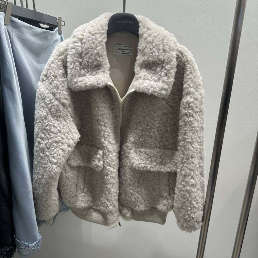 TARABY MOTION東大門㊣實拍女士新款職業休閑人氣短款大衣TARABY MOTION短款大衣