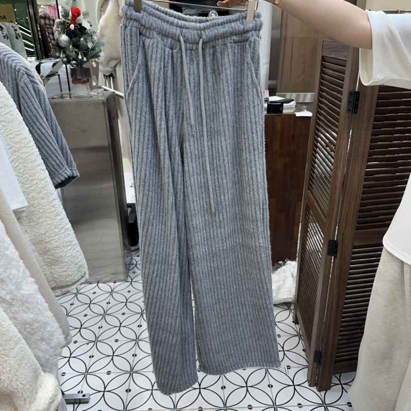 BAMBOLINA韓國代購㊣女士新款熱賣職業25秋冬推薦時尚休閑褲BAMBOLINA休閑褲