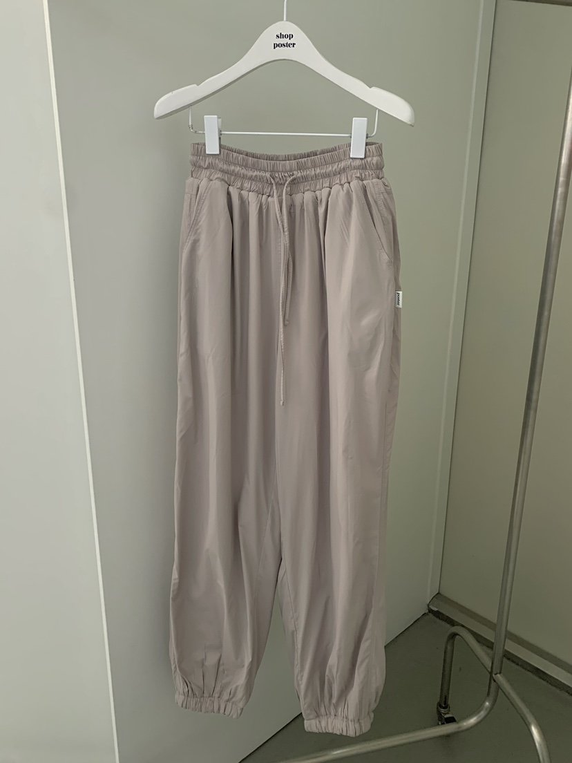 SHOP POSTER東大門㊣代購女裝新品25秋冬熱賣人氣休閑褲雙面SHOP_POSTER休閑褲