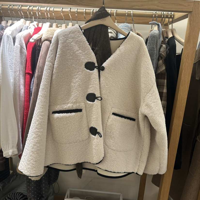 TIZZI韓國直郵㊣女士新品熱賣休閑人氣時尚25秋冬夾克不加棉TIZZI夾克