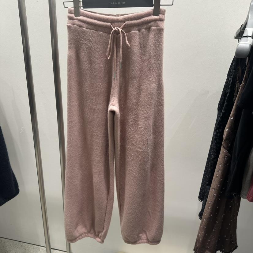 TARABY MOTION東大門㊣實拍女裝新品推薦人氣休閑褲毛圈布TARABY MOTION休閑褲