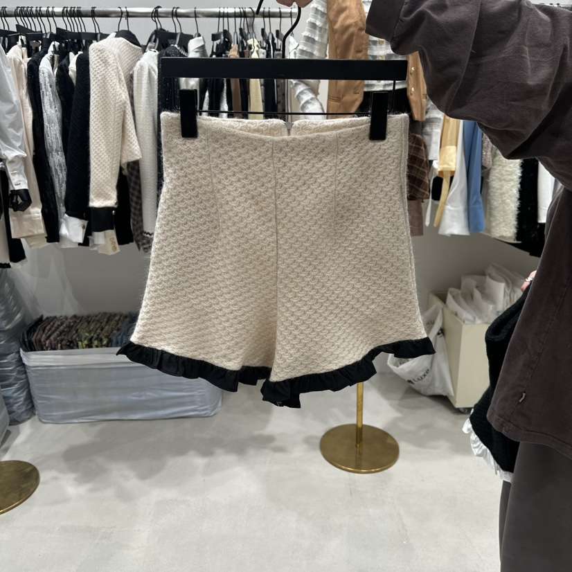 LOTTIMO韓國代購㊣女士新款職業熱賣推薦25秋冬人氣休閑短褲LOTTIMO短褲