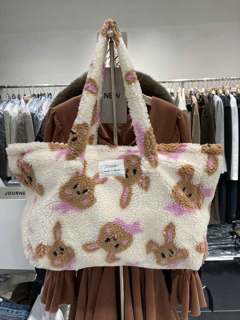 JOURNEY韓國直郵㊣女士新款25秋冬熱賣休閑人氣單肩斜跨包兔子JOURNEY單肩/斜跨包