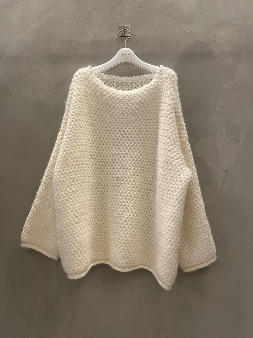 MULCUP東大門㊣實拍女裝新款職業時尚休閑25秋冬毛衣華夫格MULCUP毛衣