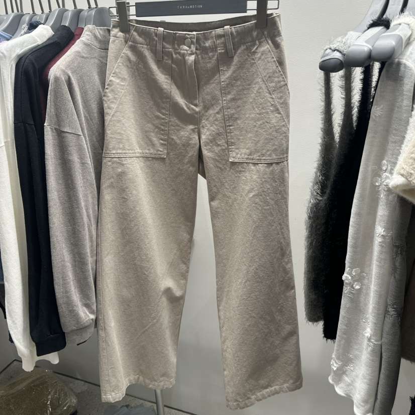 TARABY MOTION東大門㊣代購女裝新品推薦職業休閑休閑褲加絨TARABY MOTION休閑褲