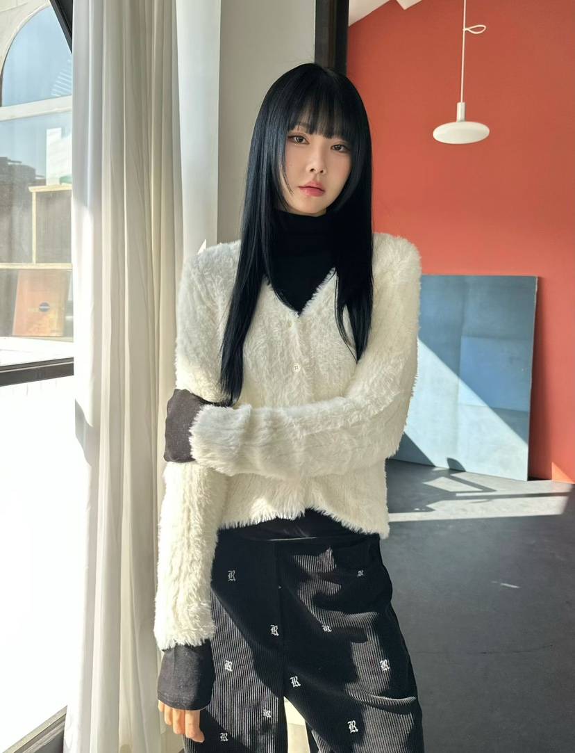 AMOUR韓國直郵㊣女士新品職業25秋冬人氣時尚推薦針織衫羊毛衫AMOUR針織衫