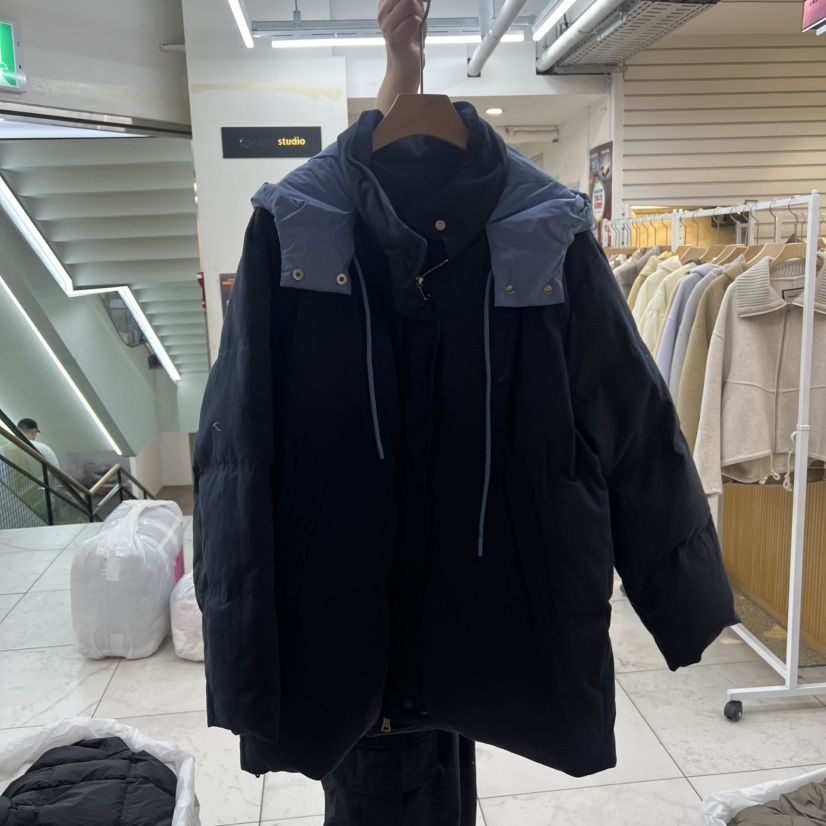 SIMPLE PARK/WMSTORY東大門㊣代購女裝新款人氣短款羽絨服SIMPLE PARK/WMSTORY短款羽絨服