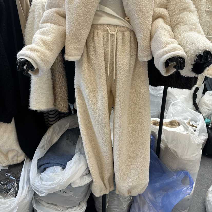 A-DEL東大門㊣直郵女裝新款人氣25秋冬熱賣時尚休閑褲加絨A-DEL休閑褲