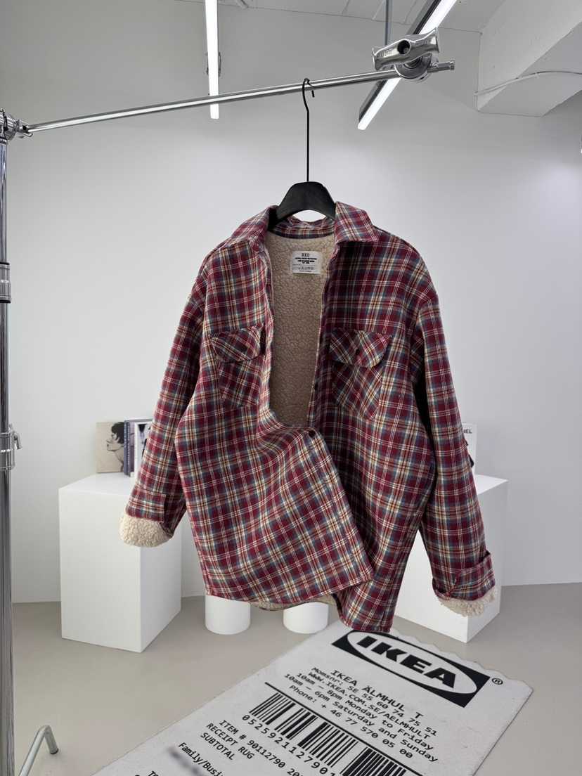 RED-A東大門㊣直郵女裝新款熱賣休閑推薦時尚襯衫蕾絲衫加絨RED-A襯衫/蕾絲衫