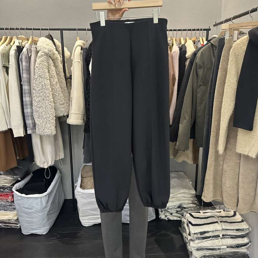 FLAMME TOIT東大門㊣代購女士新品人氣休閑休閑褲加絨貂皮FLAMME TOIT休閑褲