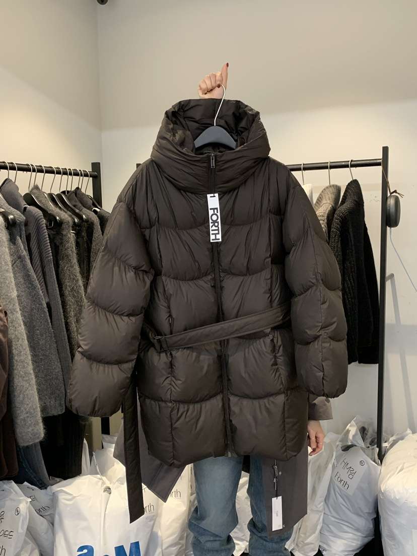 FORTH東大門㊣直郵女裝新款推薦人氣休閑時尚25秋冬長款羽絨服FORTH長款羽絨服