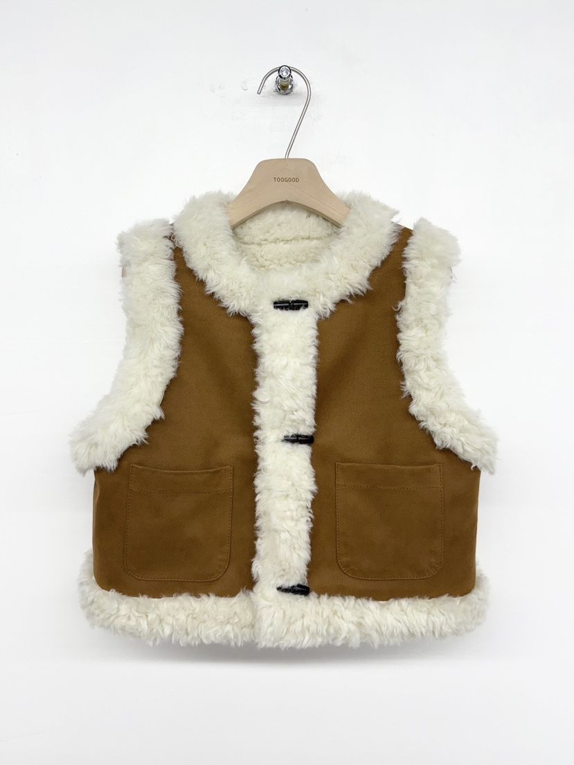 TOOGOOD東大門㊣代購女士新款時尚25秋冬人氣馬甲兩面穿雙面TOOGOOD馬甲