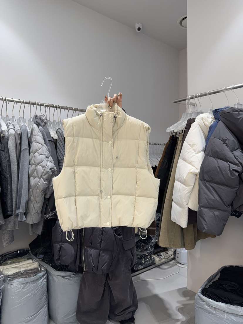 LOOKK東大門㊣直郵女裝新品職業時尚人氣休閑25秋冬馬甲鴨絨LOOKK馬甲