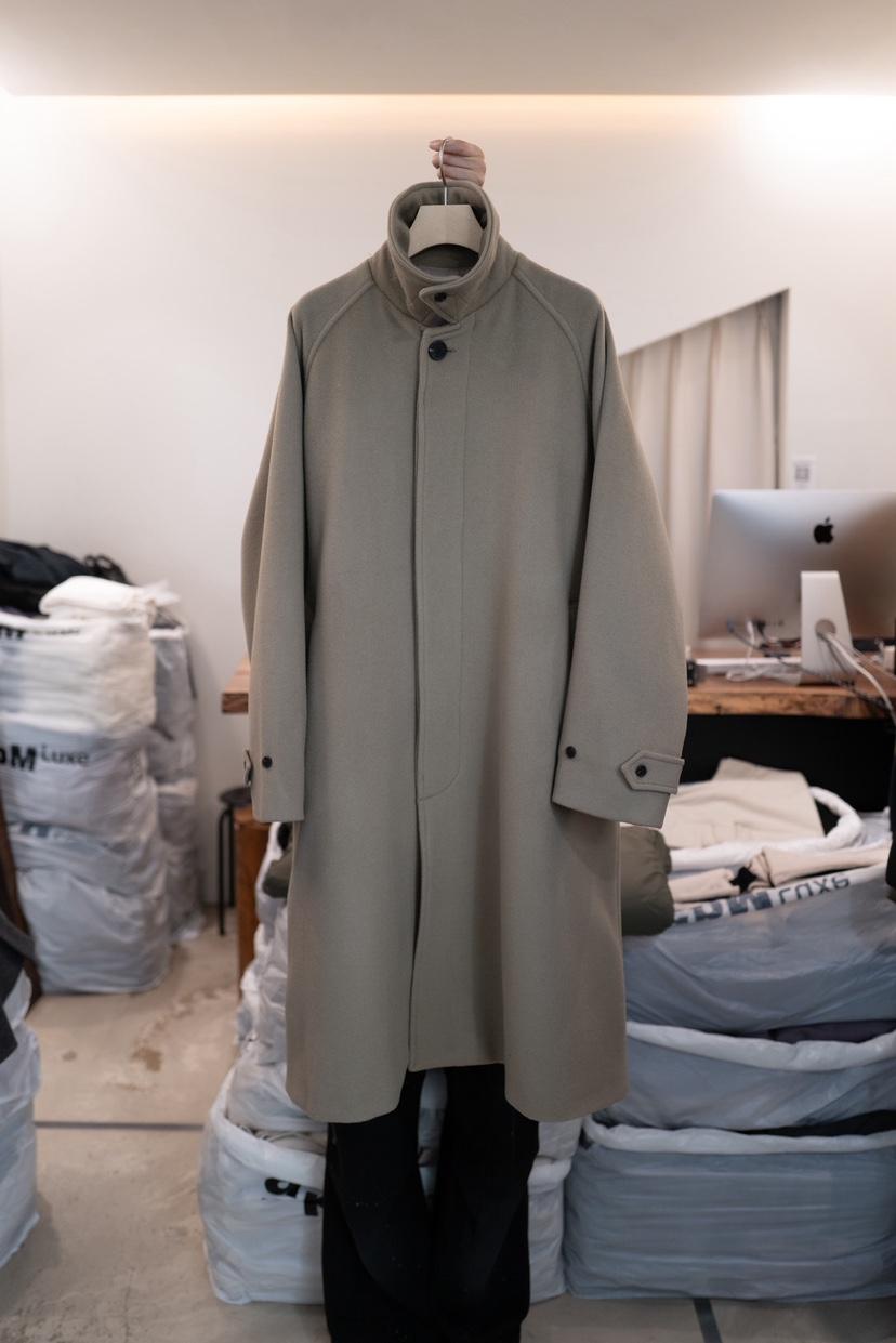 FRIC東大門㊣實拍女裝新款25秋冬職業休閑時尚推薦中長款大衣FRIC中長款大衣
