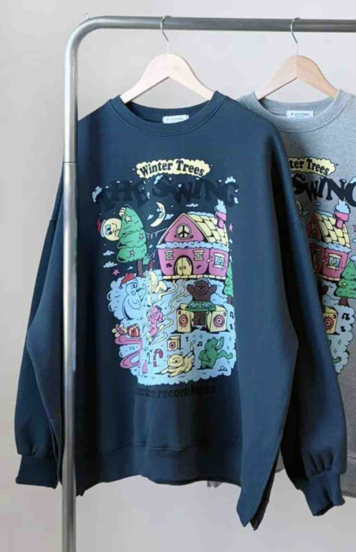 BCLOTHES-비클로스-T東大門㊣直郵女裝新款真品25秋冬衛衣B'CLOTHES衛衣