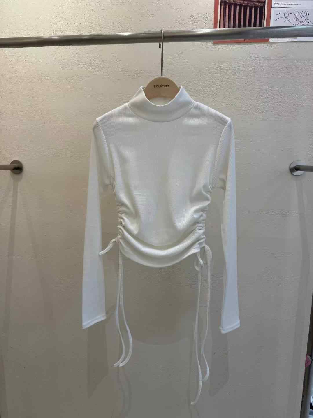 BCLOTHES-비클로스-T韓國直郵㊣女裝新品真品休閑長袖T恤B'CLOTHES長袖T恤