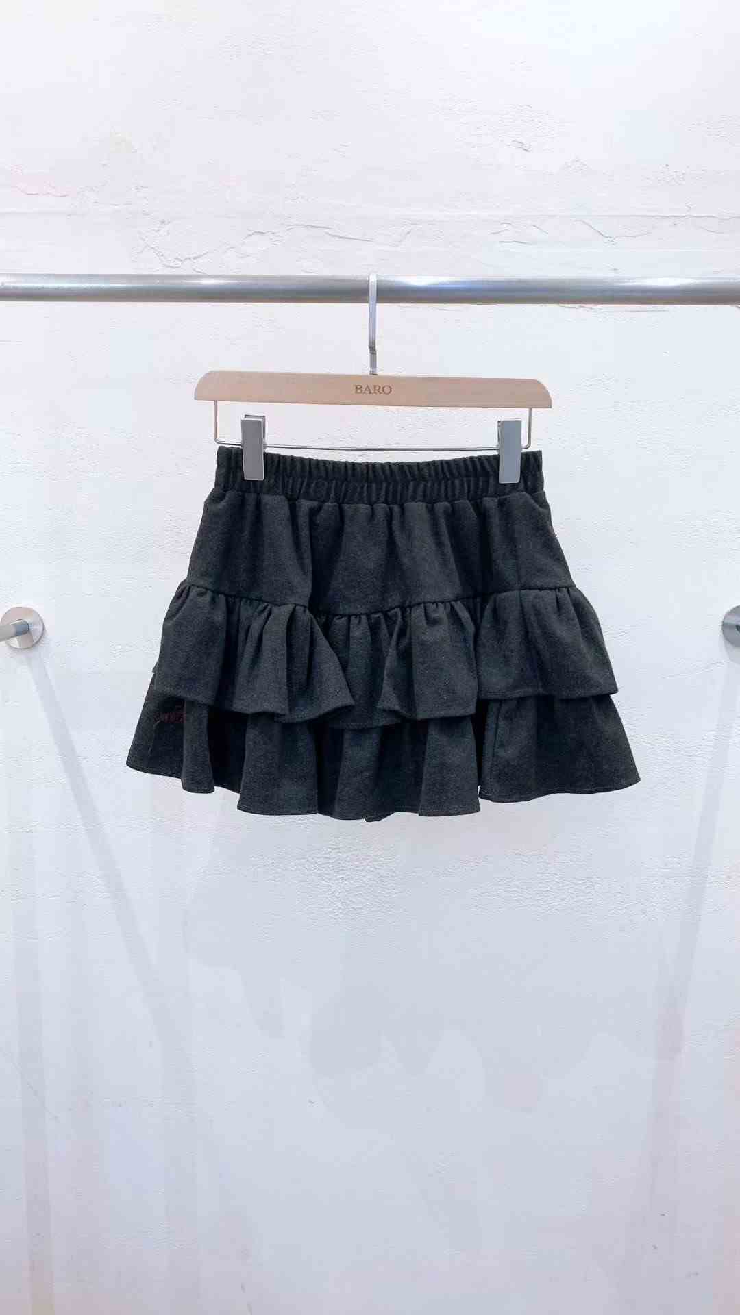 BARO東大門㊣實拍女裝新品人氣熱賣推薦25秋冬時尚職業短裙BARO短裙