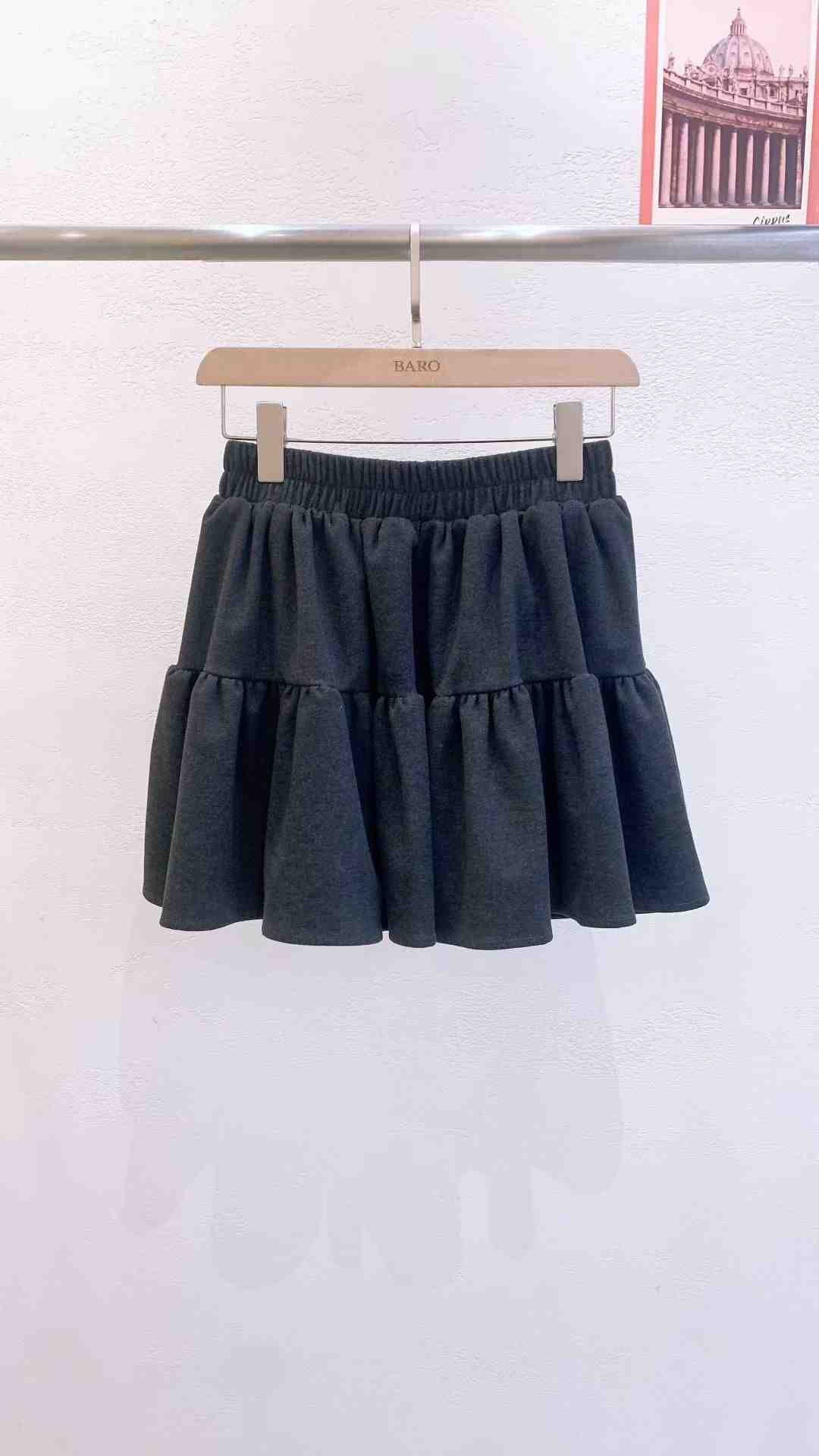BARO東大門㊣代購女士新品時尚熱賣人氣25秋冬真品休閑短裙BARO短裙