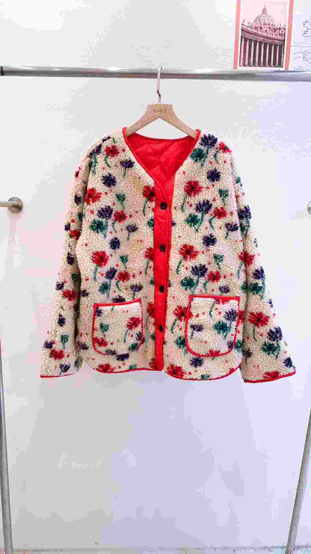 BARO韓國直郵㊣女士新品時尚休閑25秋冬人氣職業熱賣夾克雙面BARO夾克