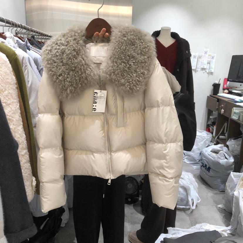 CHAE東大門㊣實拍女裝新品熱賣人氣真品推薦時尚短款羽絨服CHAE短款羽絨服
