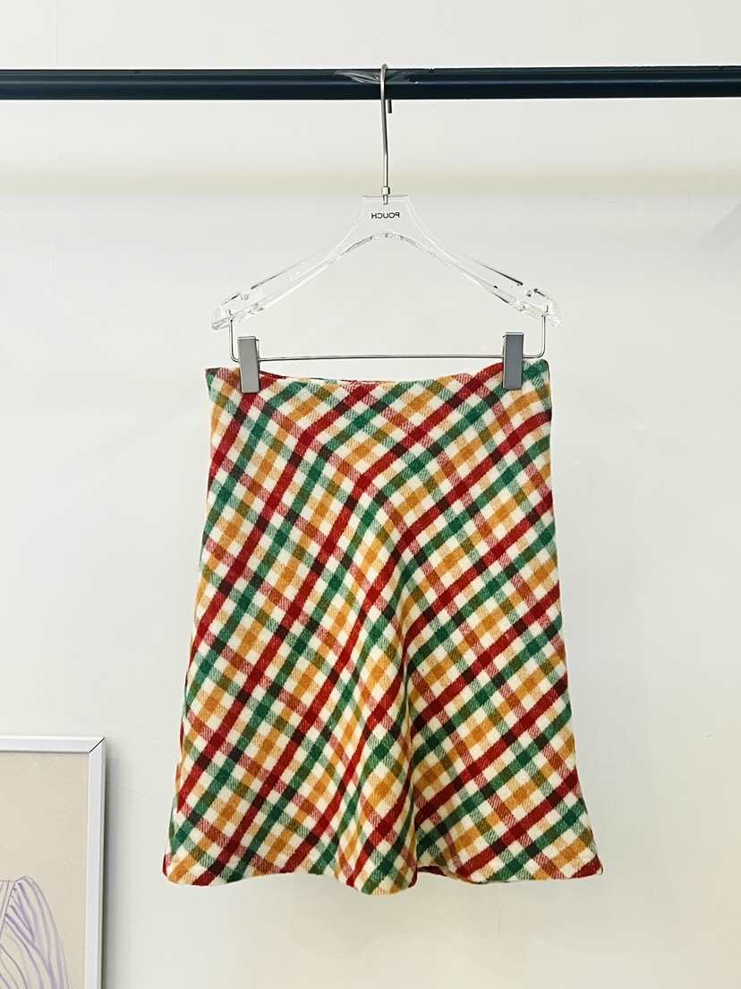 POUCH東大門㊣實拍女裝新款時尚休閑真品熱賣職業半身裙中短裙POUCH半身裙/中短裙