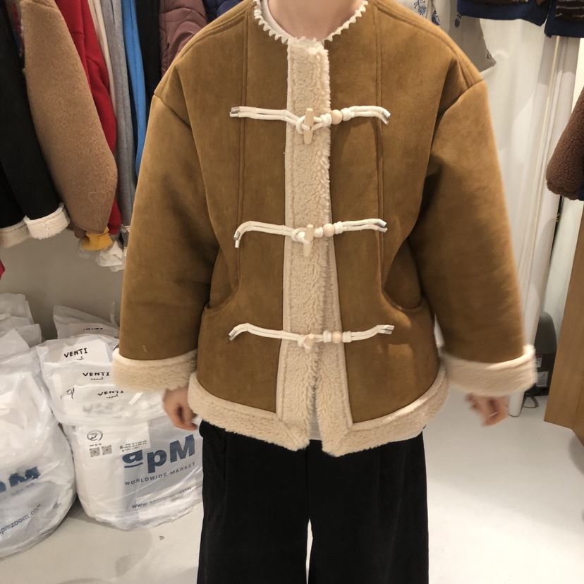 VENTI韓國代購㊣女士新品25秋冬休閑時尚熱賣職業真品人氣夾克VENTI夾克