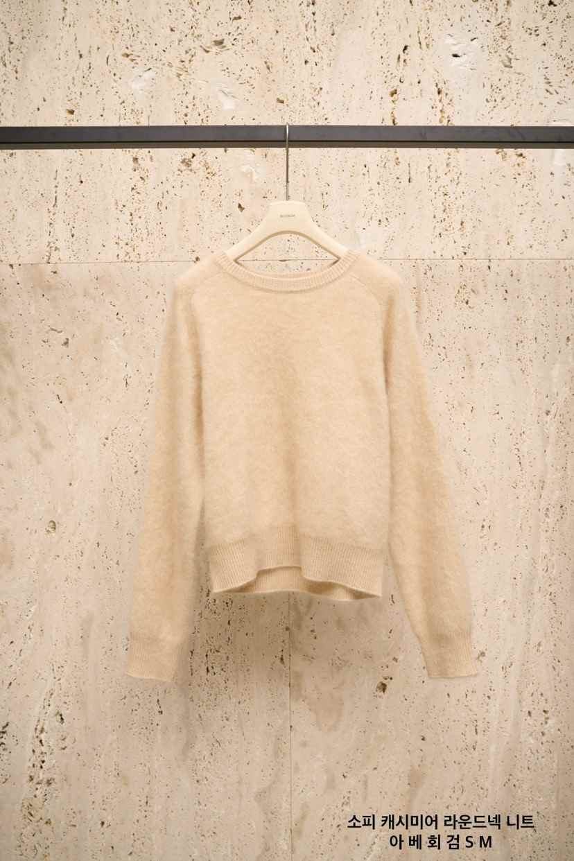 BLOSSOM東大門㊣代購女裝新品時尚熱賣人氣25秋冬針織衫羊絨圓領BLOSSOM針織衫