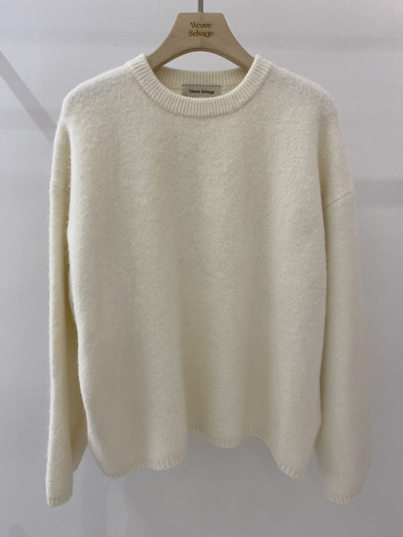 WEAUE SELVAGE東大門㊣直郵女裝新品熱賣休閑人氣25秋冬針織衫Weave Selvage針織衫