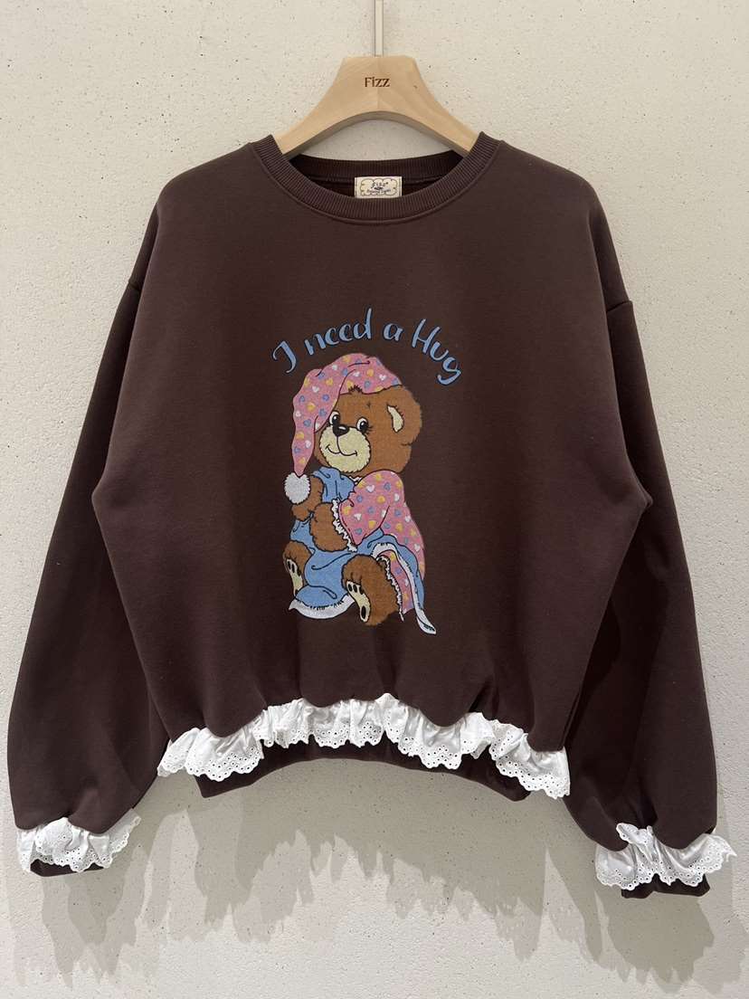 FIZZ東大門㊣直郵女裝新品熱賣職業真品人氣休閑時尚推薦衛衣FIZZ衛衣