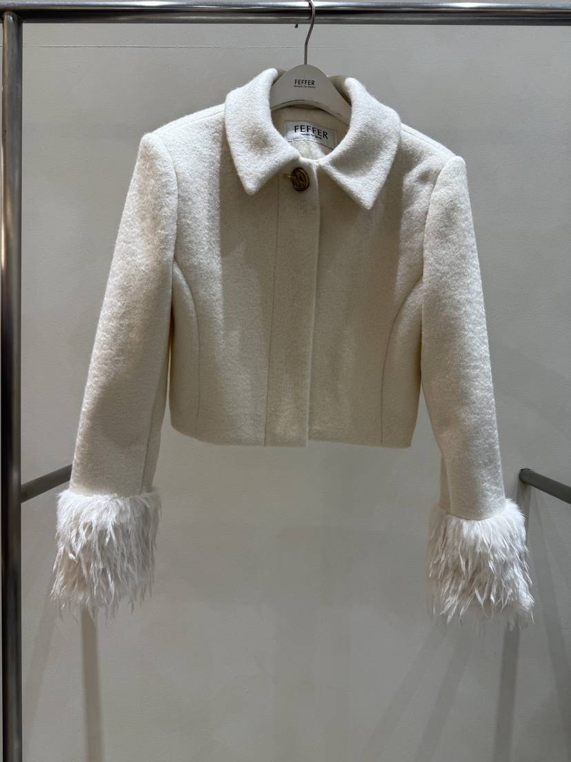 FEFFER東大門㊣實拍女裝新品推薦人氣25秋冬職業休閑熱賣夾克FEFFER夾克