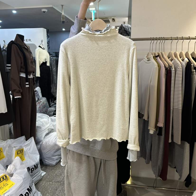 LIL東大門㊣直郵女士新品時尚休閑真品推薦人氣職業長袖T恤LIL長袖T恤